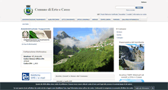 Desktop Screenshot of comune.ertoecasso.pn.it